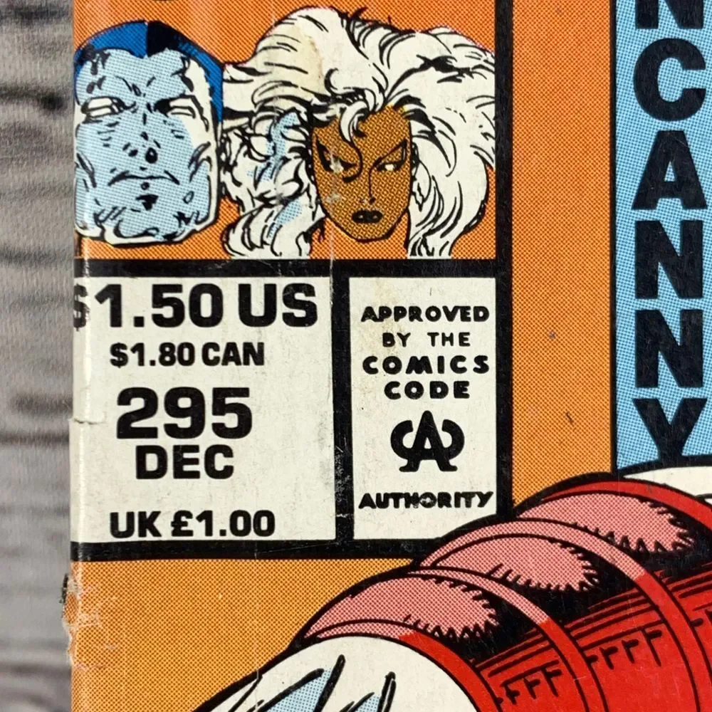 Marvel Uncanny X-Men #295‎ Comic X-Cutioner's Song Part 5 30th Anniversary 1992